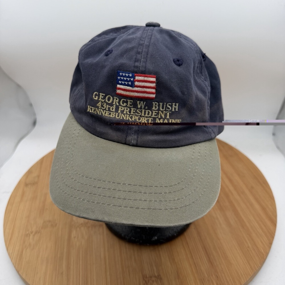 George W Bush President USA Vintage 2000s Republican GOP Hat Cap